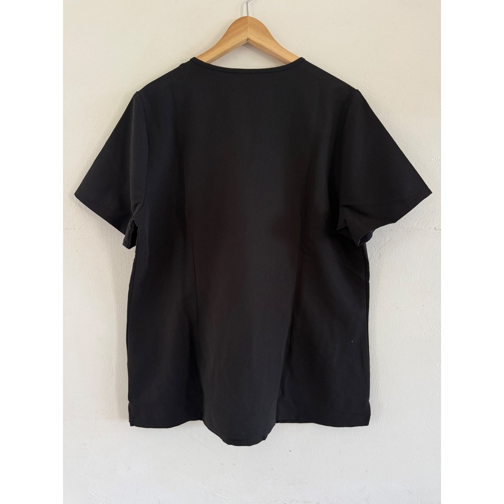 Figs Scrubs Black New Casma Top XL Preowned Zamora Pants Size Large - Picture 10 of 10